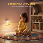 Viviendo motion sensor night lights senses your every step