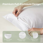 Faunna FCCT pillowcases premium full-enclosure design