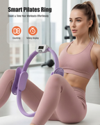Counting Pilates Ring Set with Adjustable Straps