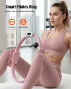 Counting Pilates Ring Set with Adjustable Straps