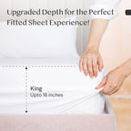 Fitted Sheet - White gallery image 9