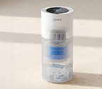 Illustrated internal water tank and airflow path of the LIVATRO LVHD8001
